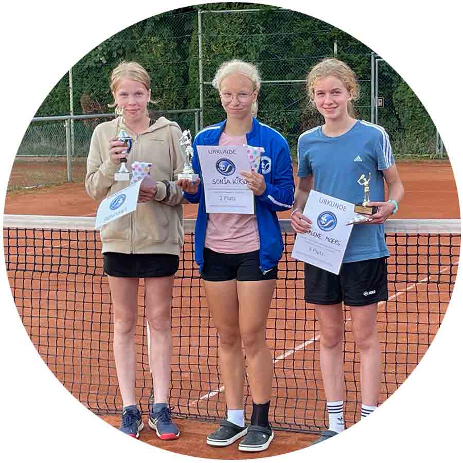 Vereinsmeisterschaften, Siegerinnen